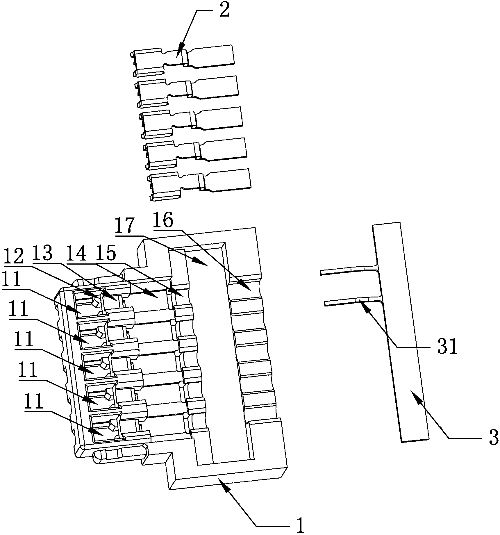 Welded connector