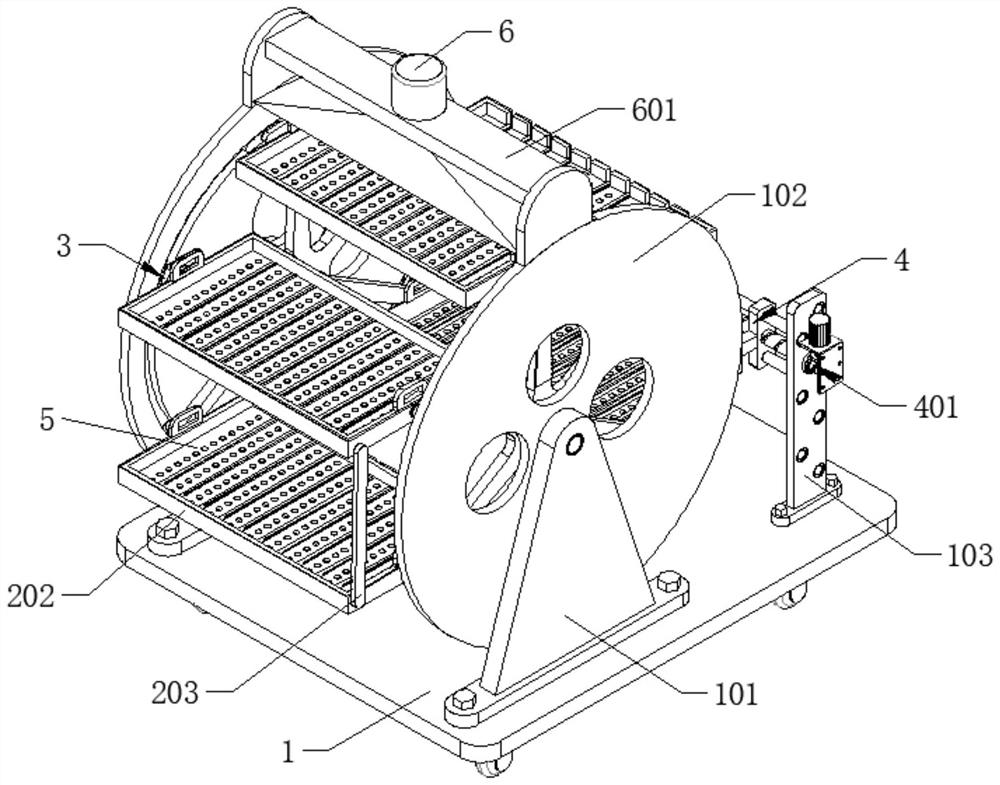 Application method of tea withering device