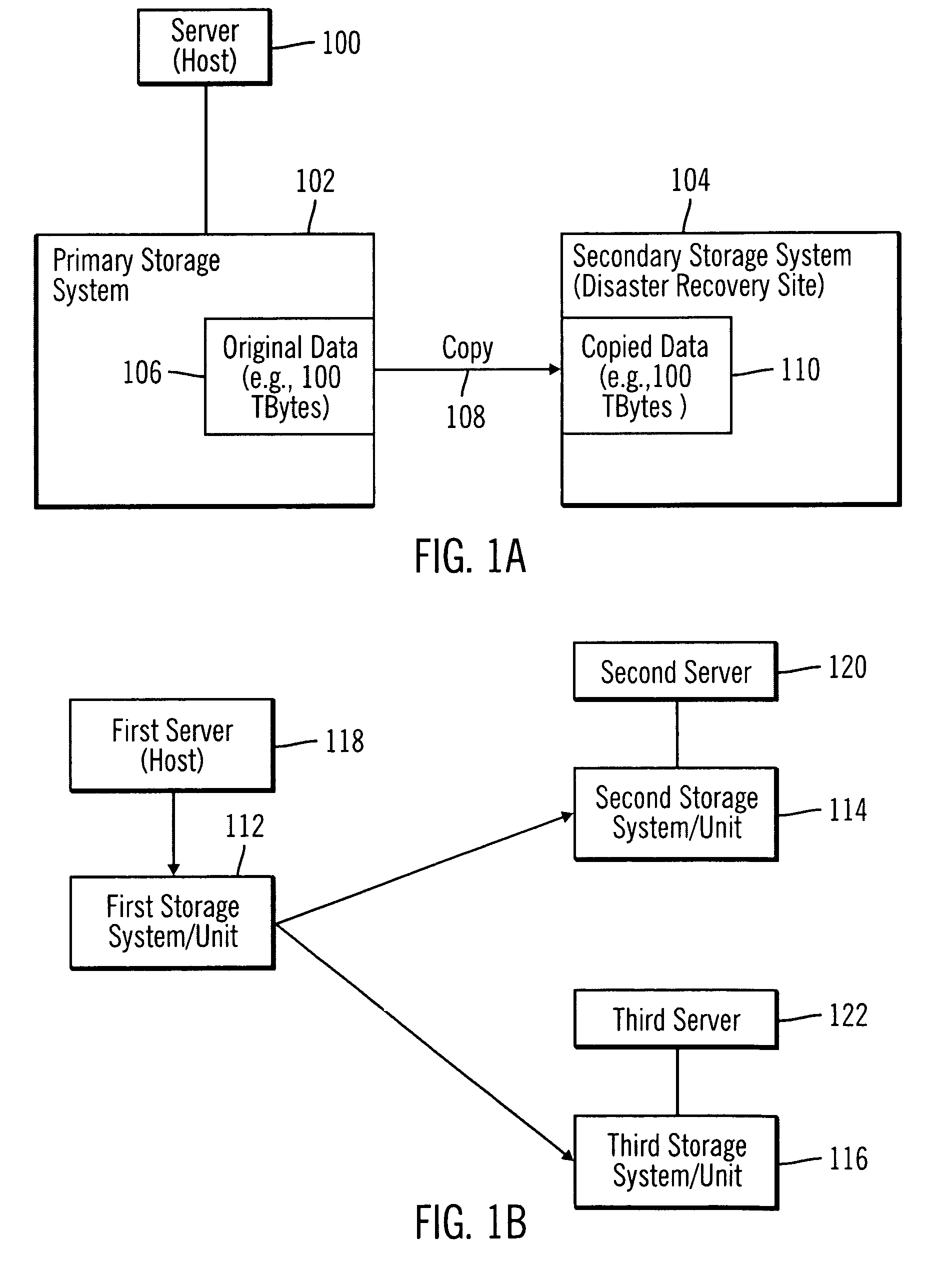 Storing parity information for data recovery