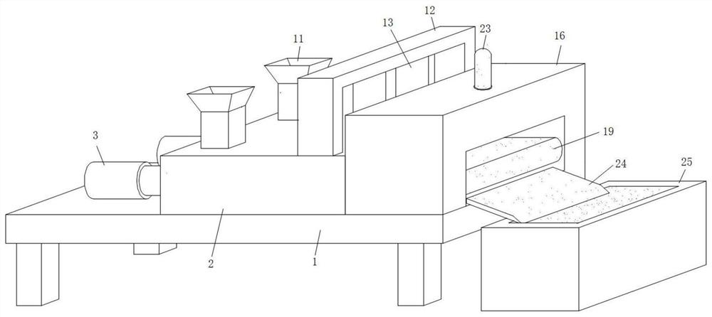 Efficient dicing device for poria cocos pretreatment