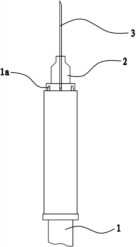 Safety insulin syringe