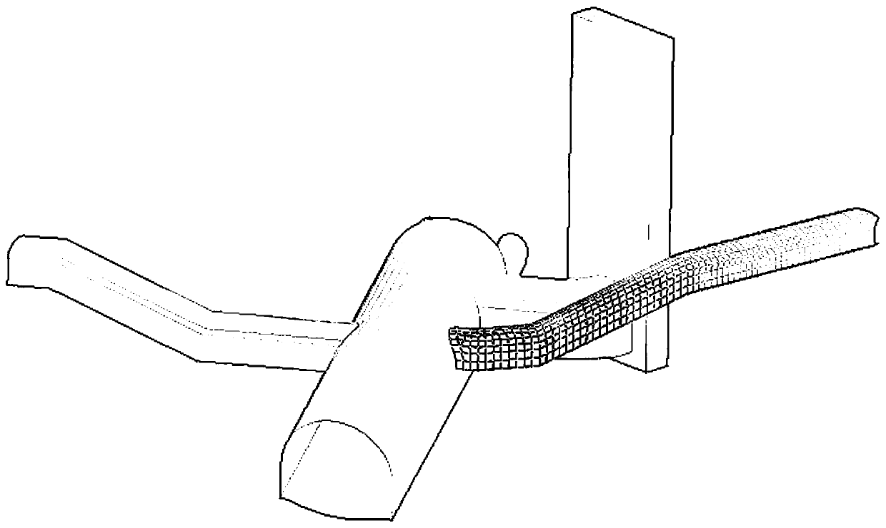 Monitoring and early warning method for full life of tunnel structure at variable cross section