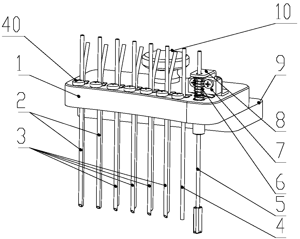 Anti-collision cleaning device of reaction cup