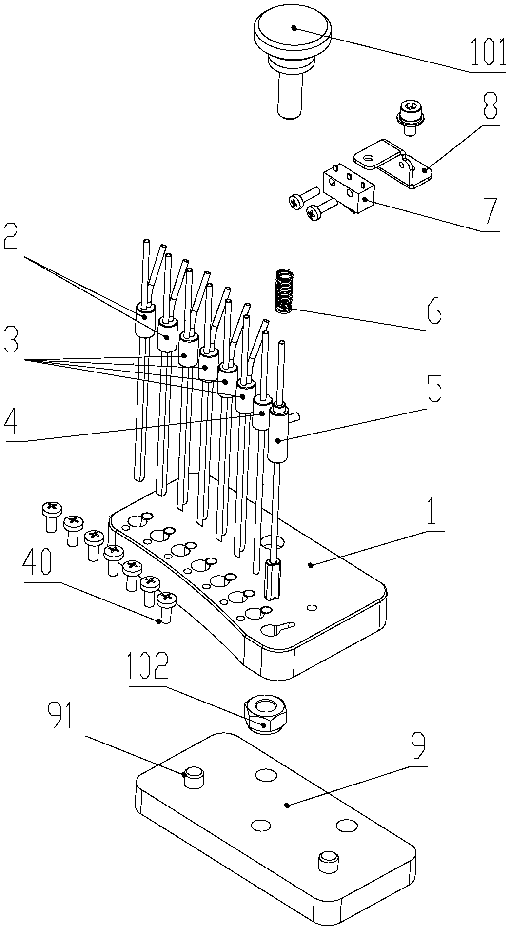 Anti-collision cleaning device of reaction cup