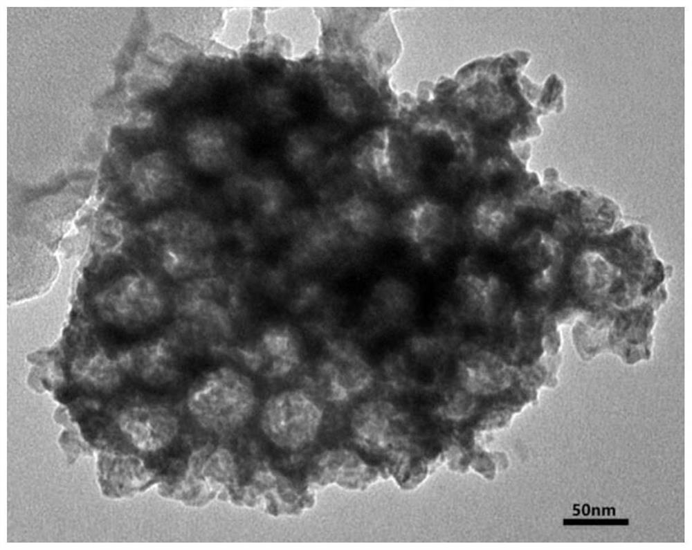 Bismuth-manganese-based composite particle and preparation method and application thereof