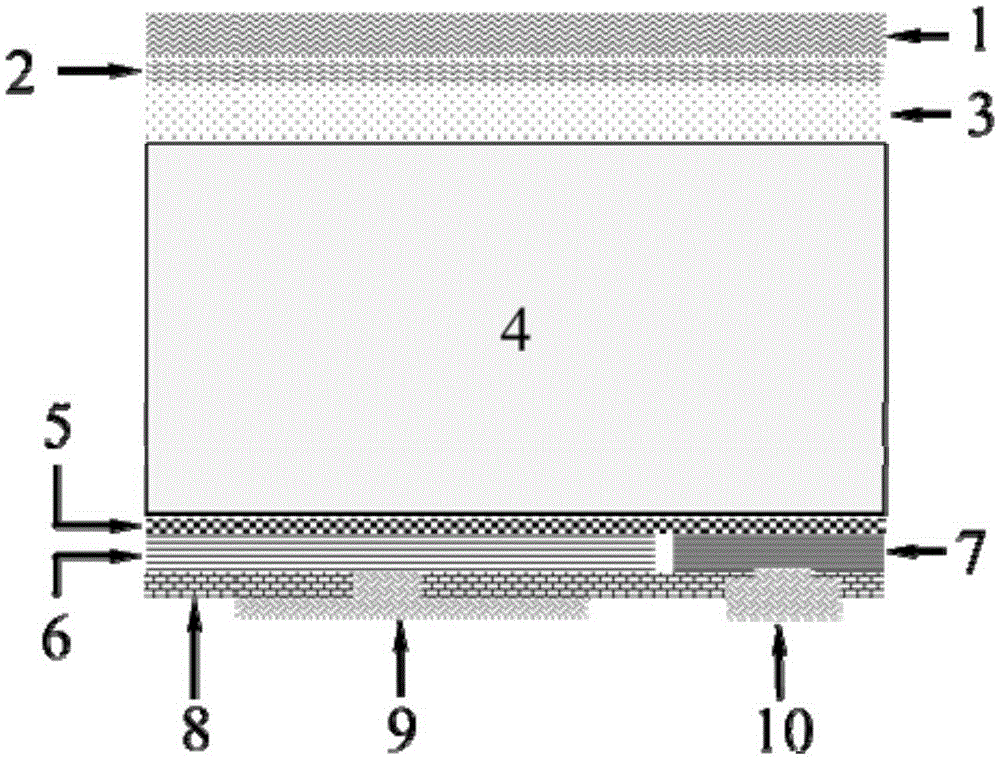 Back-surface tunnel oxidation and passivation inter-digitated type back-to-back contact battery production method