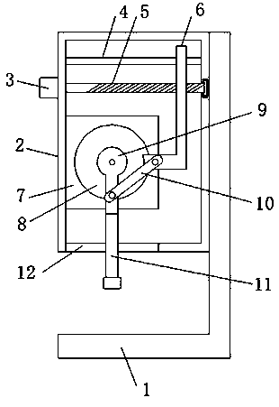 A balance wheel sorting device