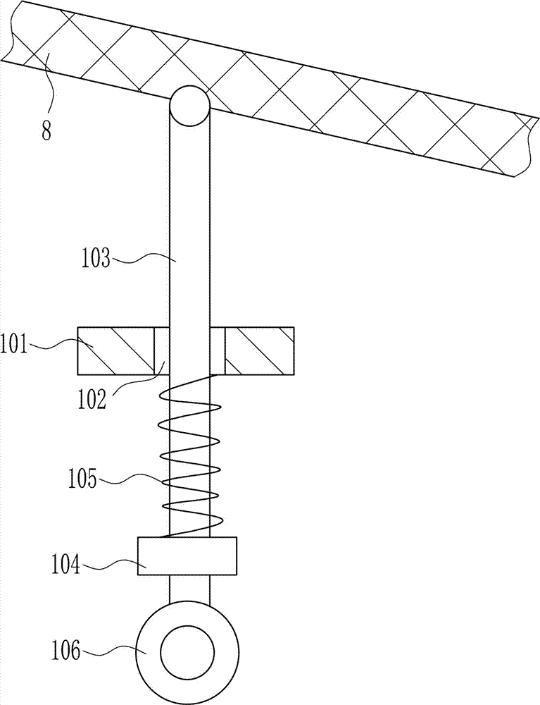 Efficient sand screening equipment having dustproof function for road and bridge construction