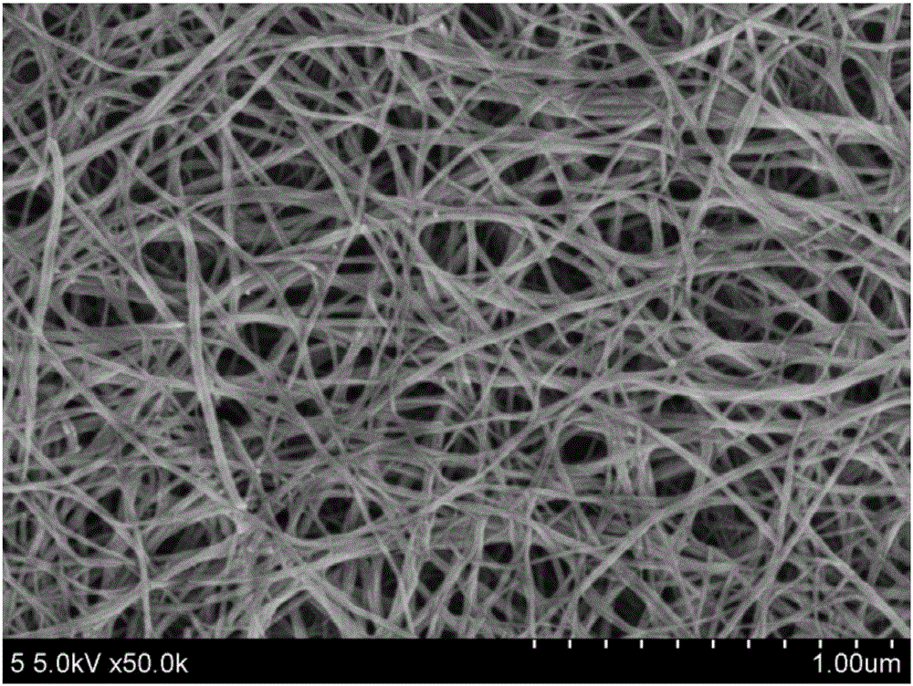 Preparation method of super capacitor based on single-wall carbon nanotube/tungsten oxide nanowire composite film electrodes