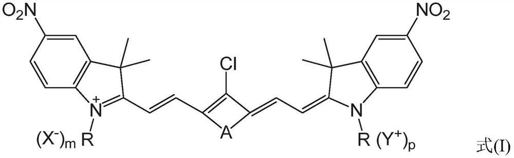 Heptamethine nitroindole cyanine dye, preparation method and application thereof