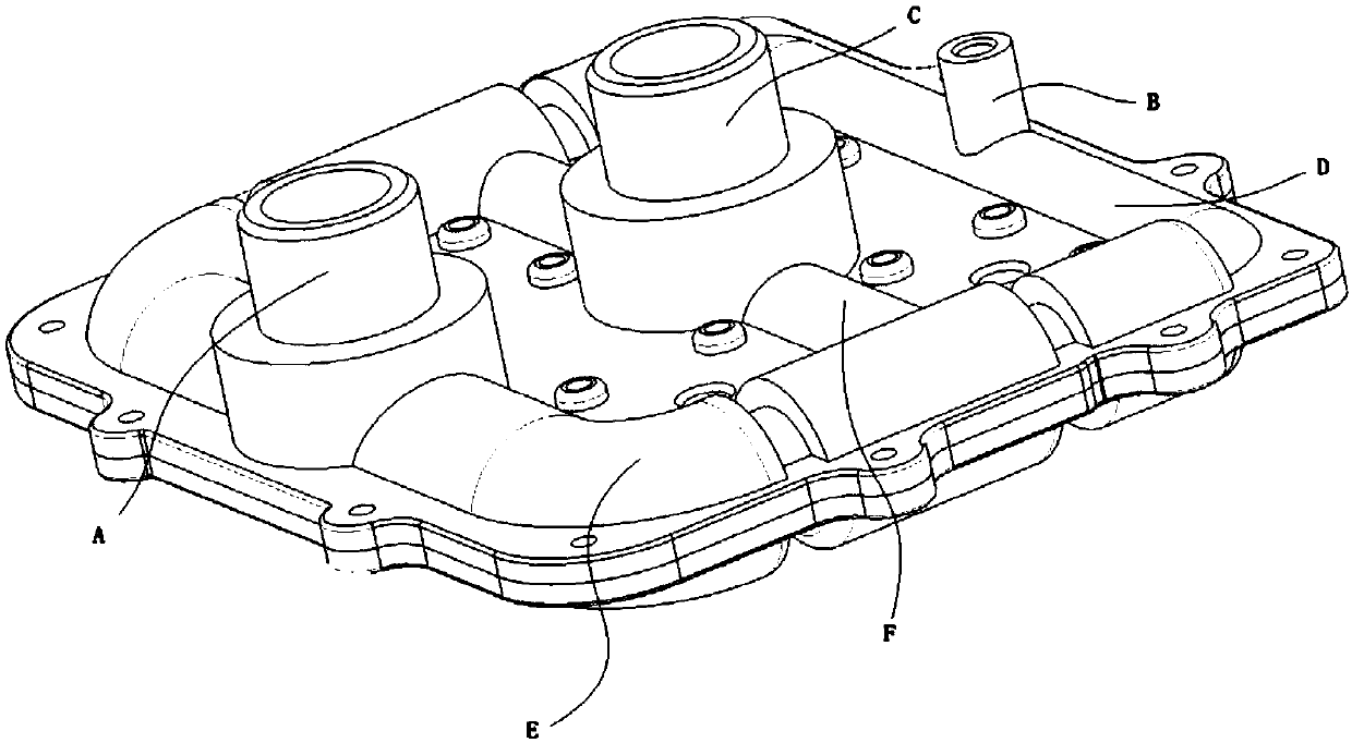 Method and device for preparing gas-liquid mixture of carbon dioxide and water