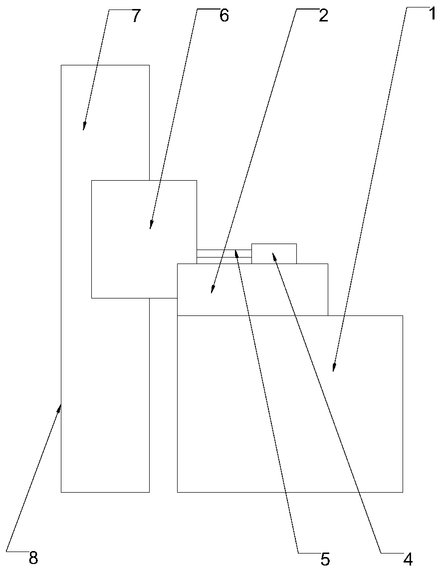 Elevator platform stable rise anti-shaking system and its working method