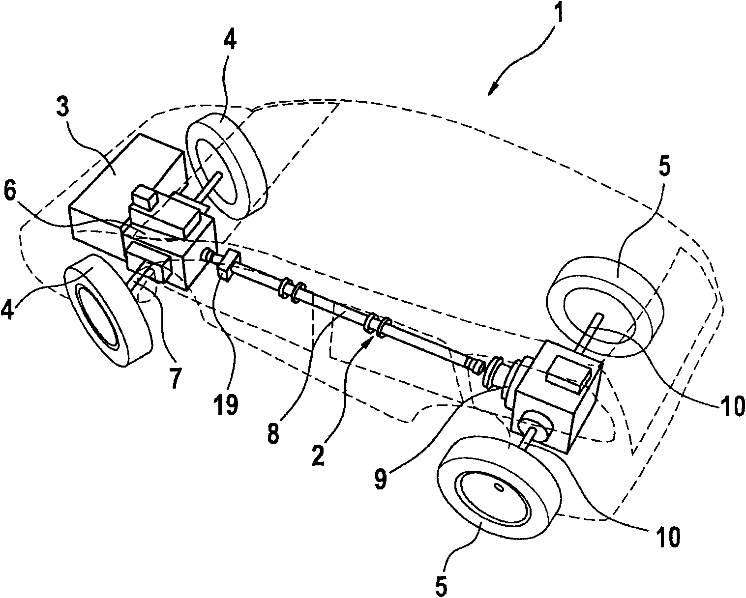 All wheel drive system