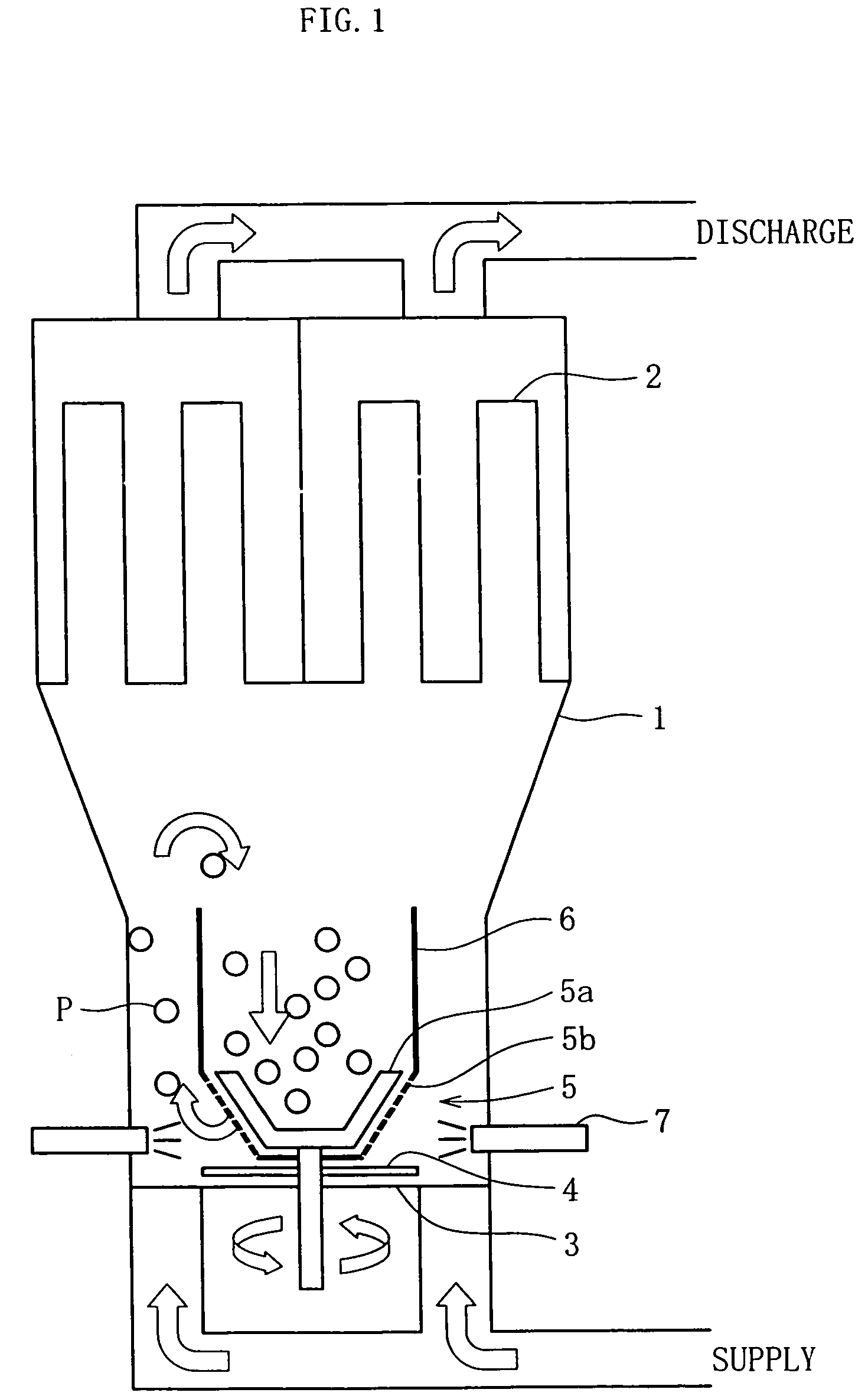 Fluidized bed device