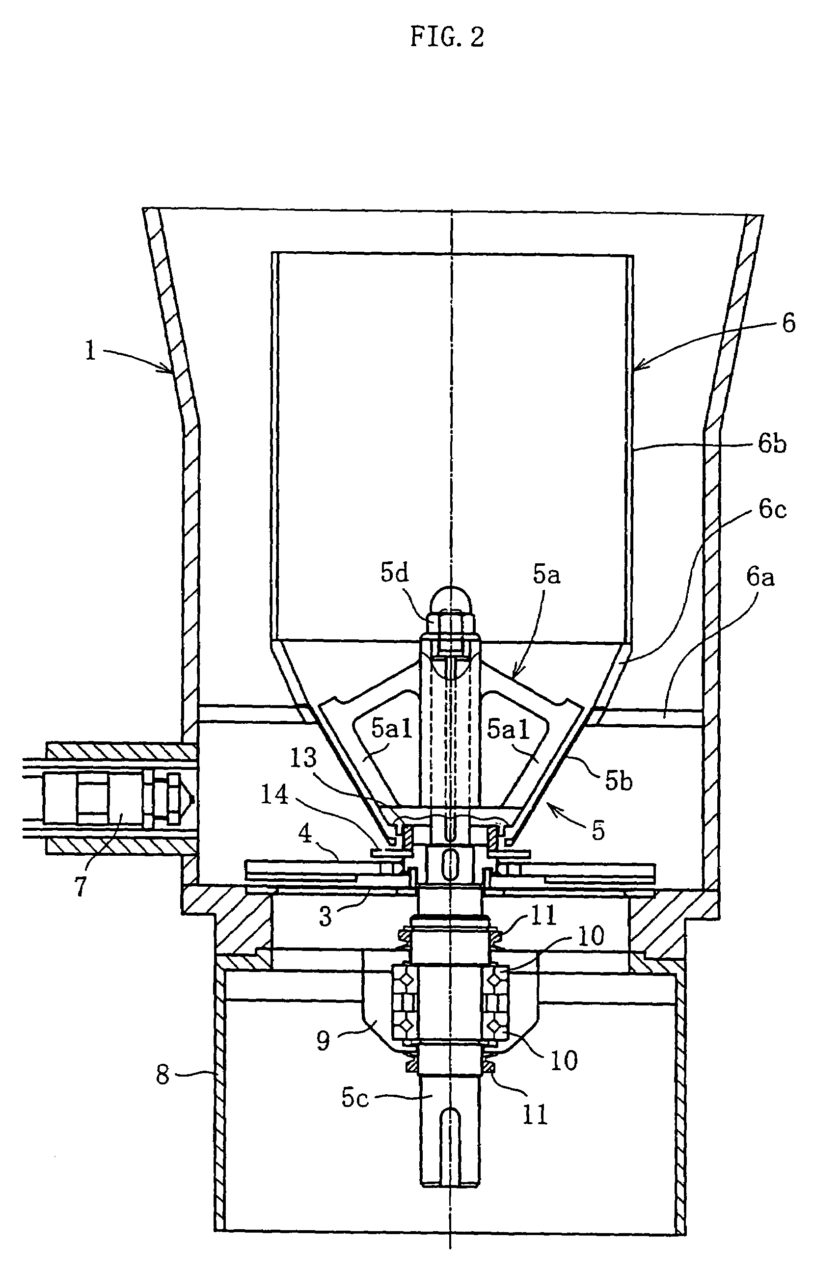 Fluidized bed device