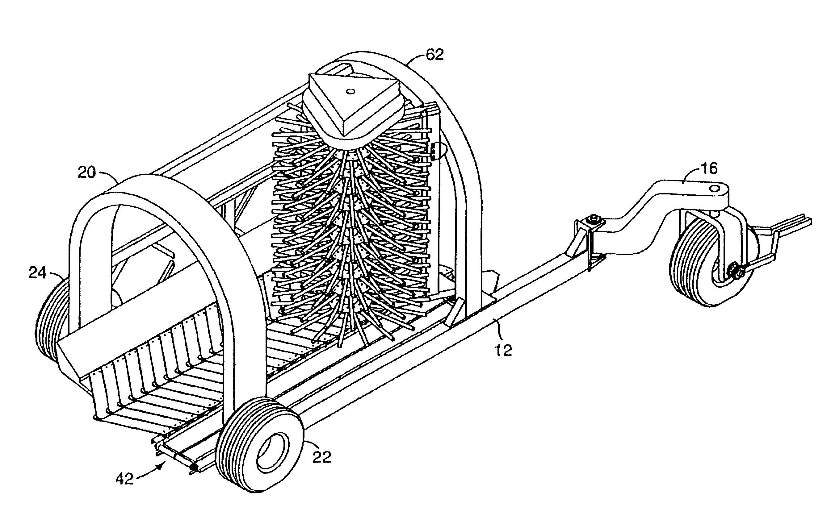 Over-the-row single sided harvester