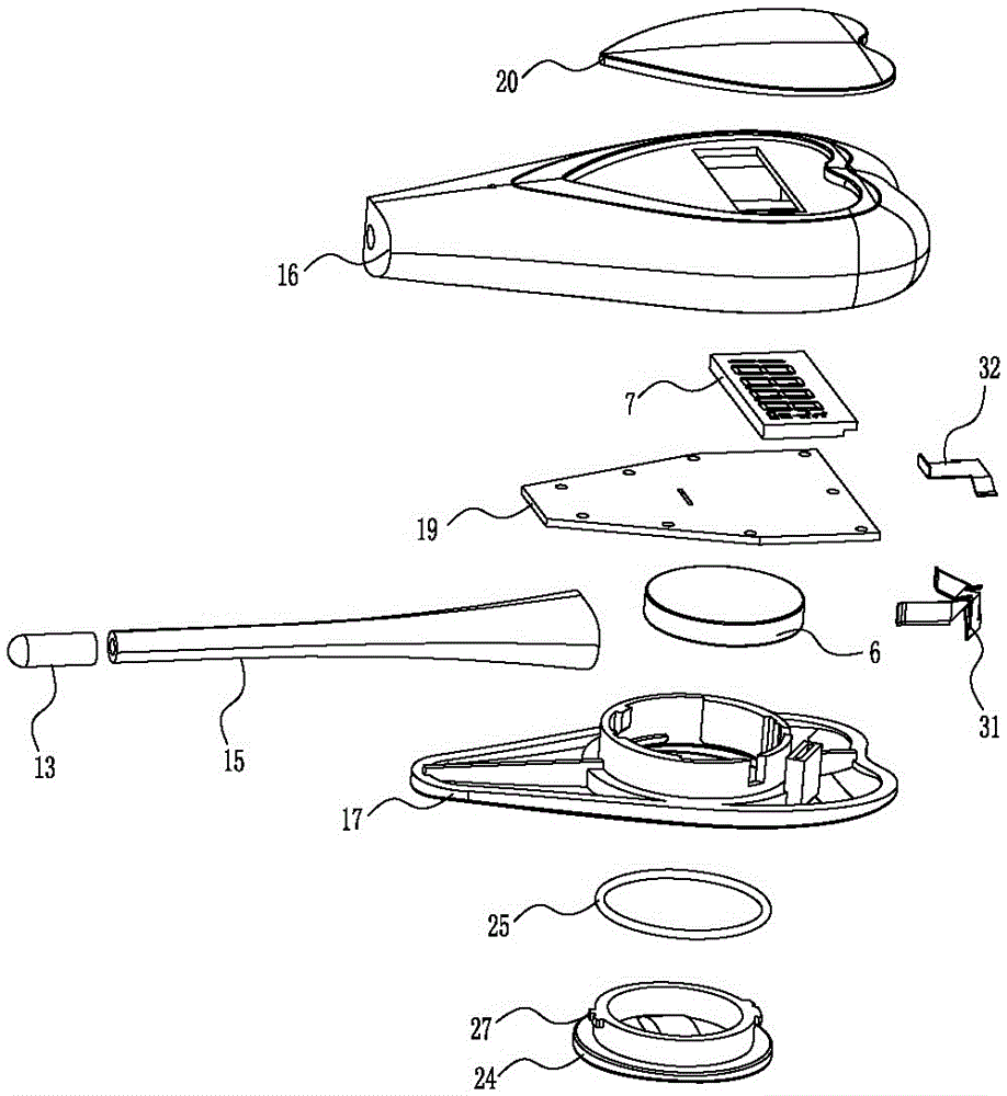 Rapid temperature measuring instrument and temperature measuring control method thereof