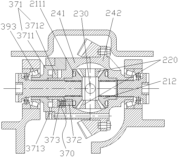 Reverse drive separation front drive axle and half-shaft clutching device and control method thereof