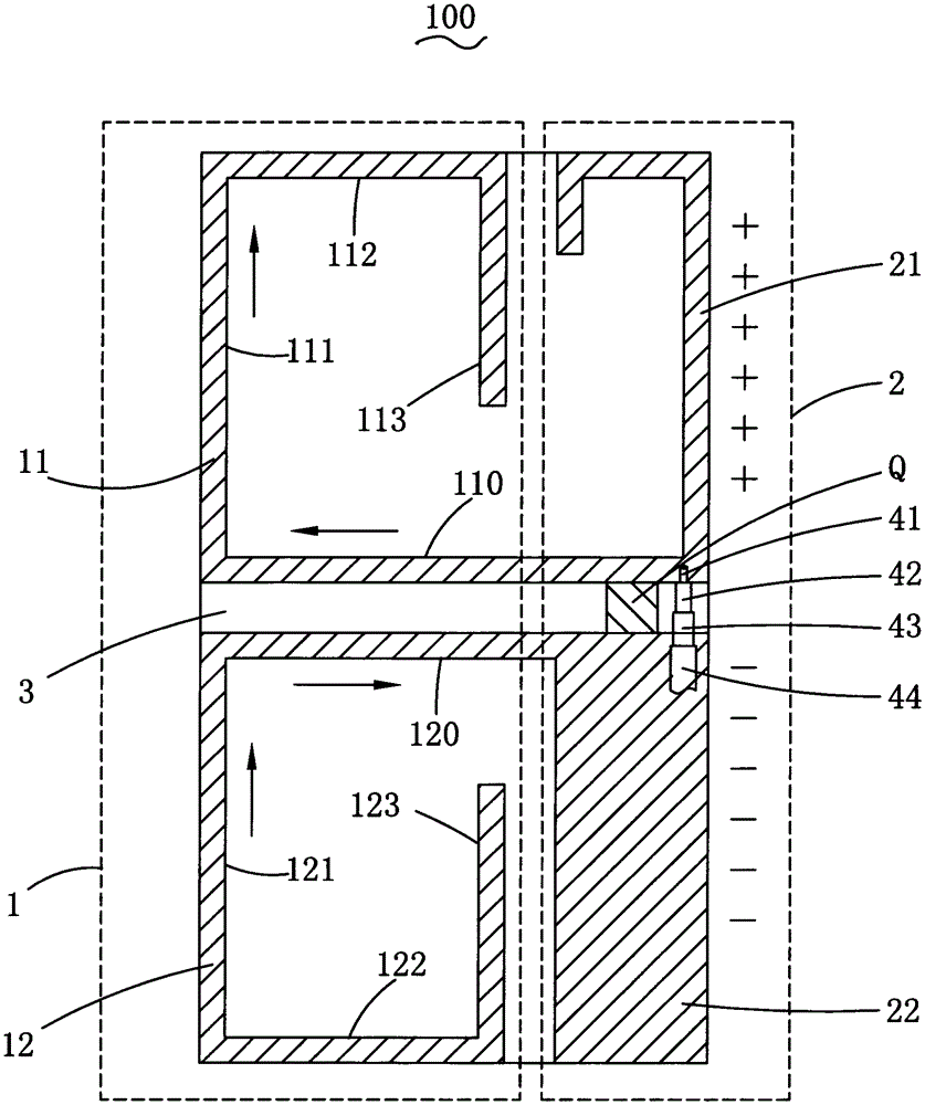 Dual frequency antenna and its wireless communication terminal