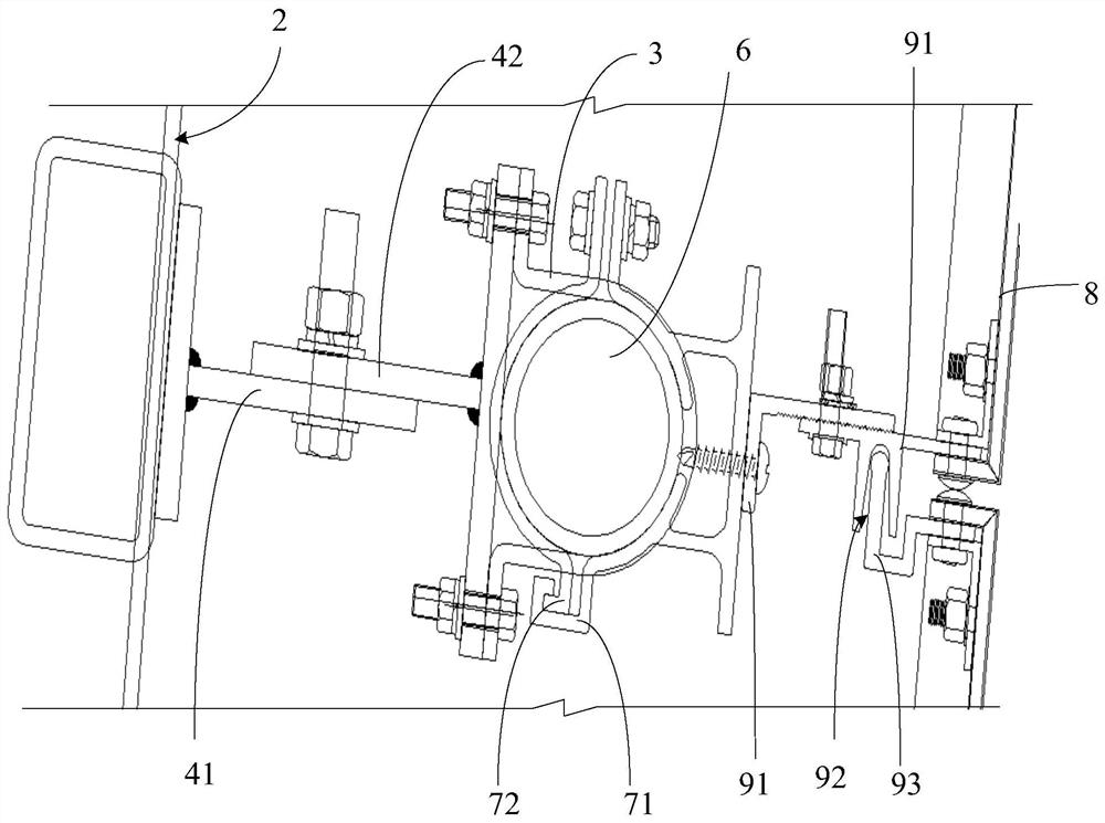 Curved roof curtain wall system