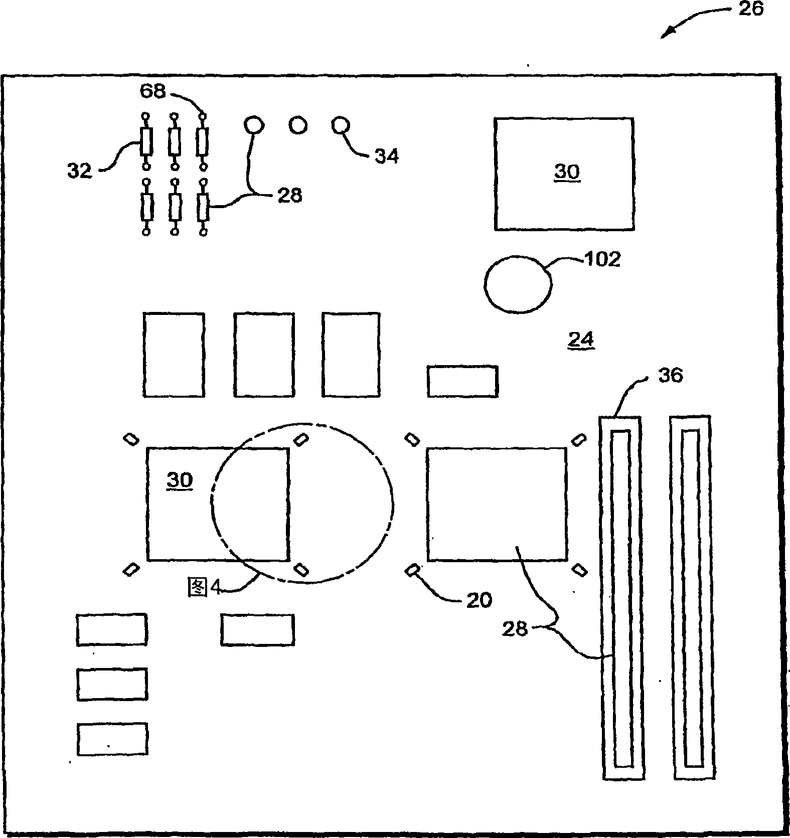 Method and apparatus for strain monitoring of printed circuit board assemblies