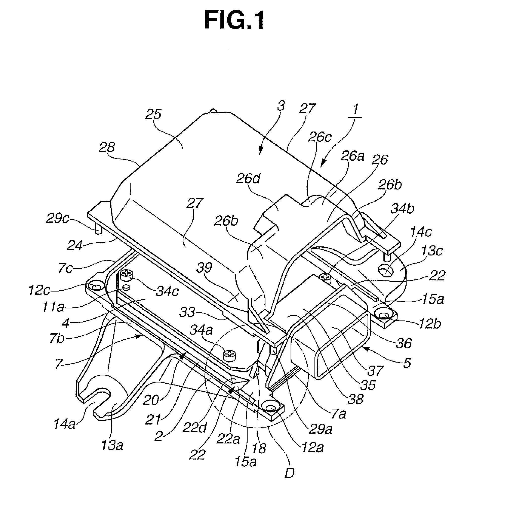 Seal Structure for Electronic Control Device