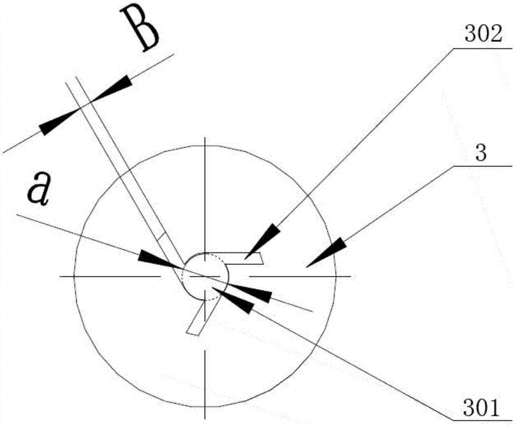 Single-hole atomizing oil sprayer and swirl atomizing structure thereof