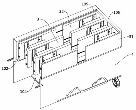 Break-resistant transfer device based on glass production