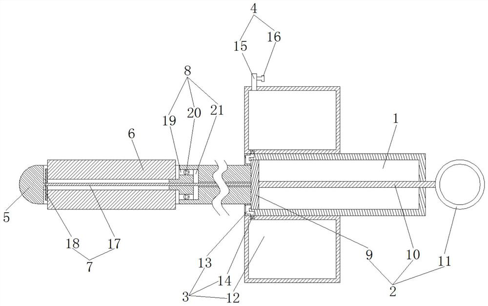 Multifunctional saliva suction device for oral treatment