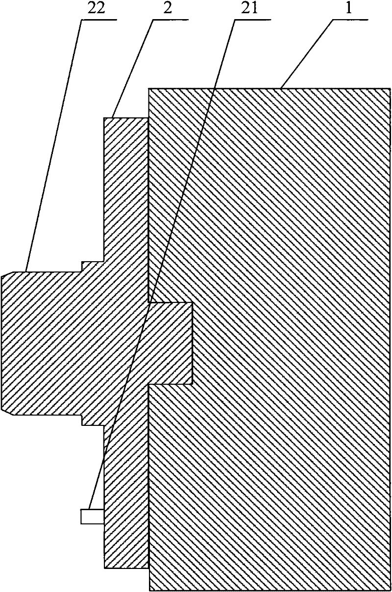 Flame cutting process and flame cutting positioning device