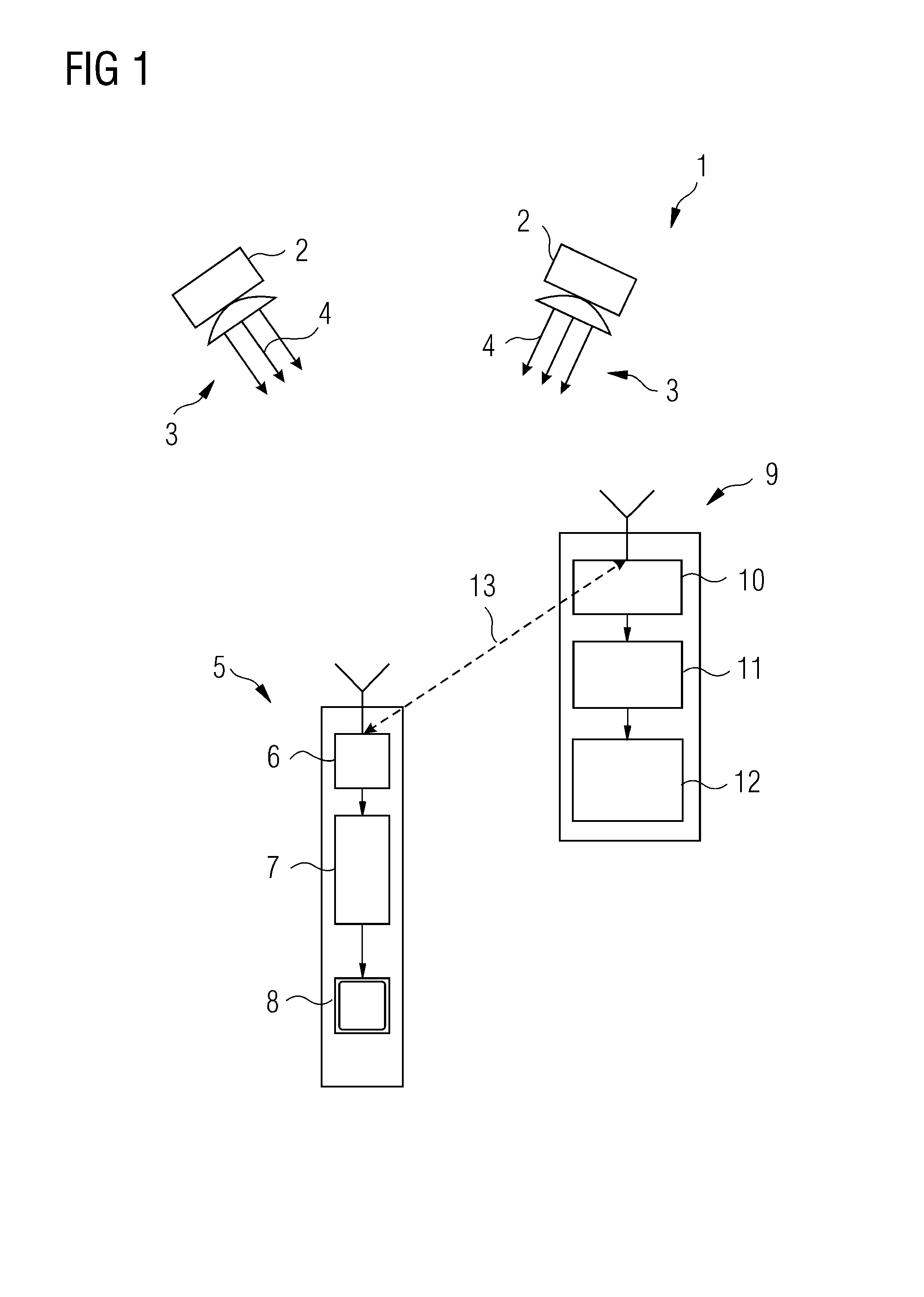 Method for determining biases of satellite signals