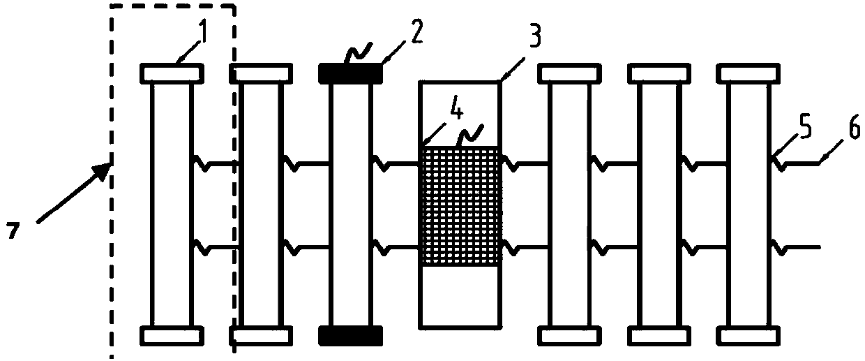 Thin-walled tube weld joint ultrasonic detection device