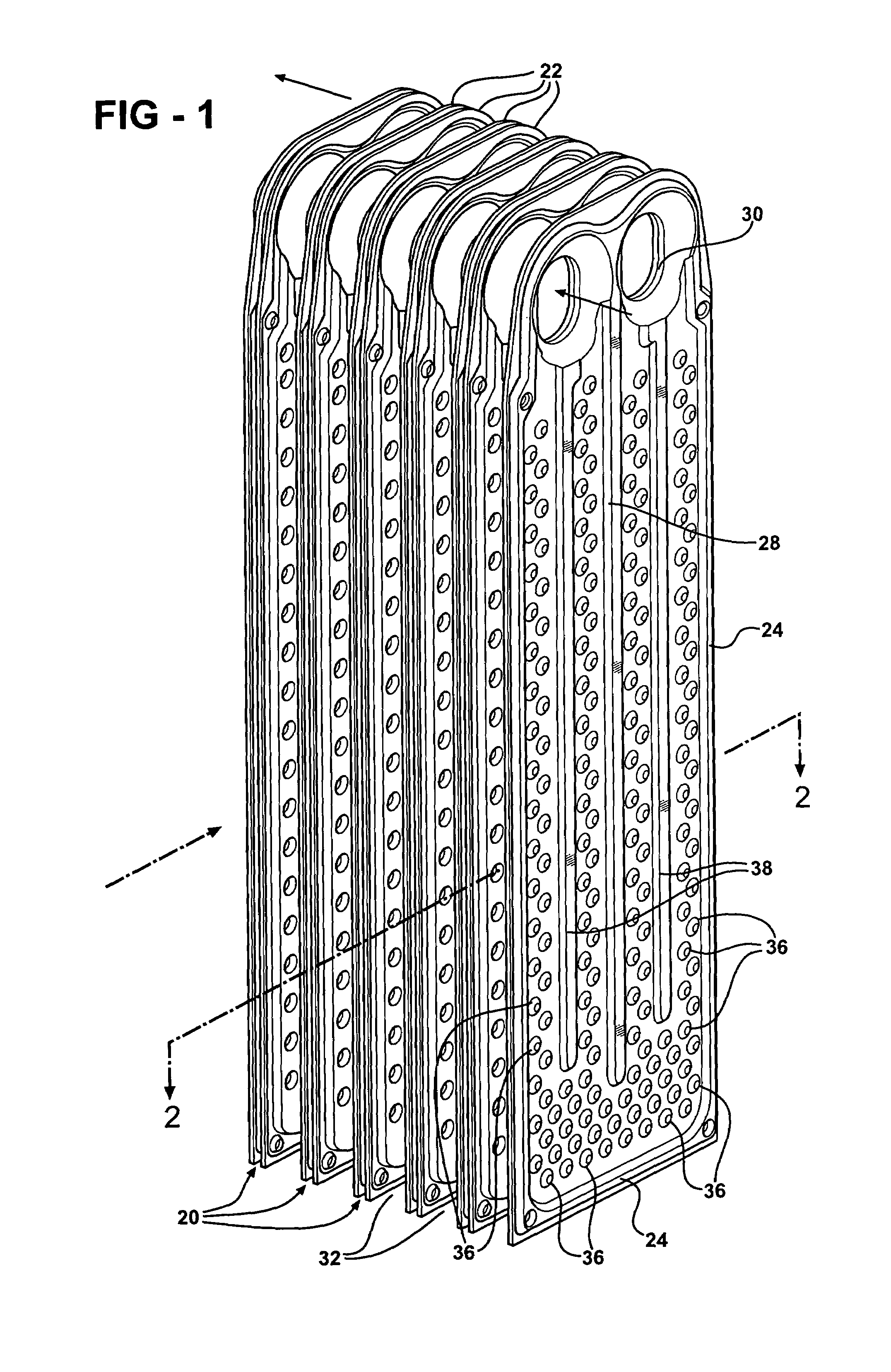 Plate-type evaporator to suppress noise and maintain thermal performance