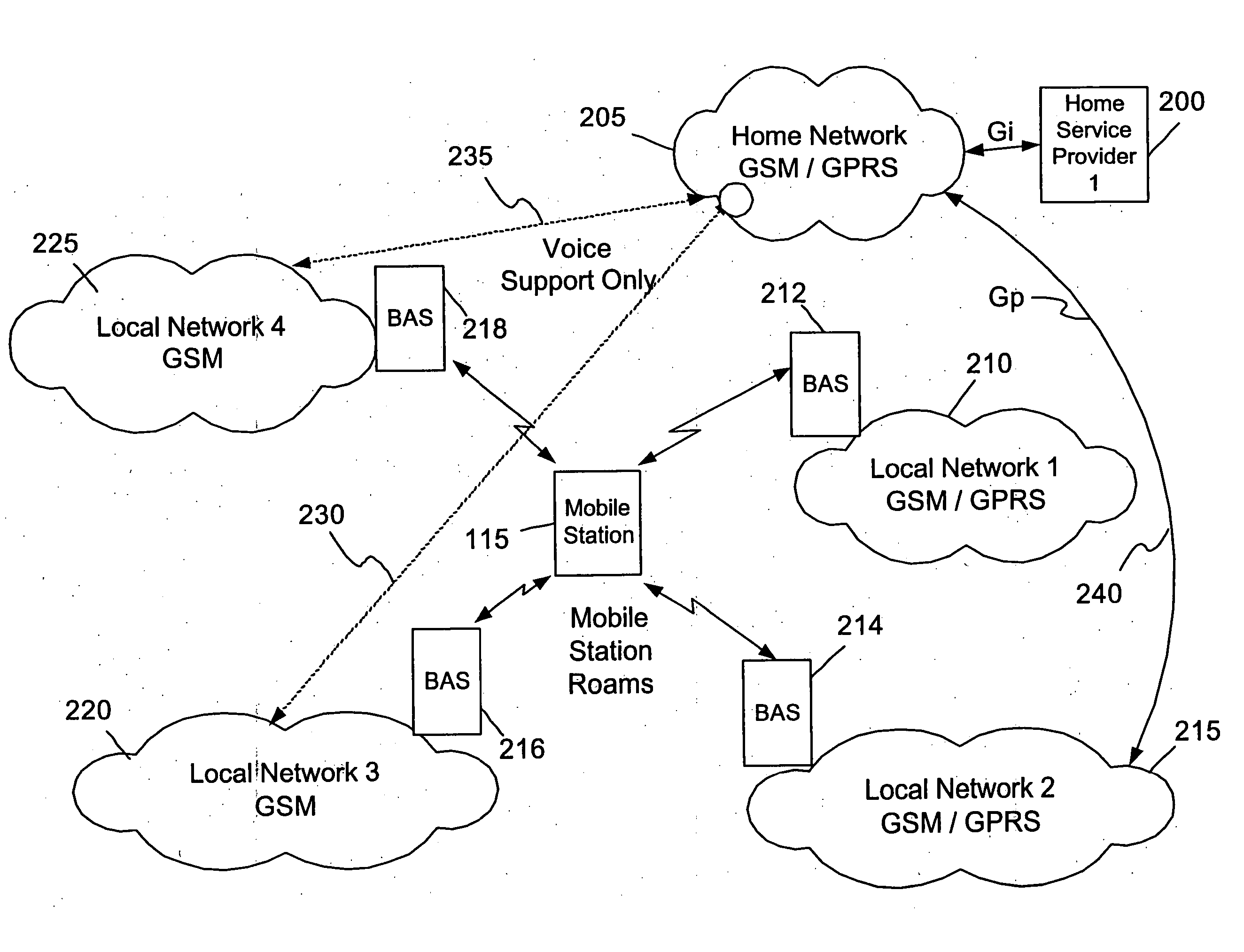 Methods and apparatus for selecting a communication network