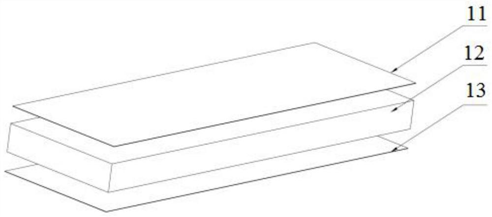 A curved surface color modularized prefabricated power generation building material and its manufacturing method