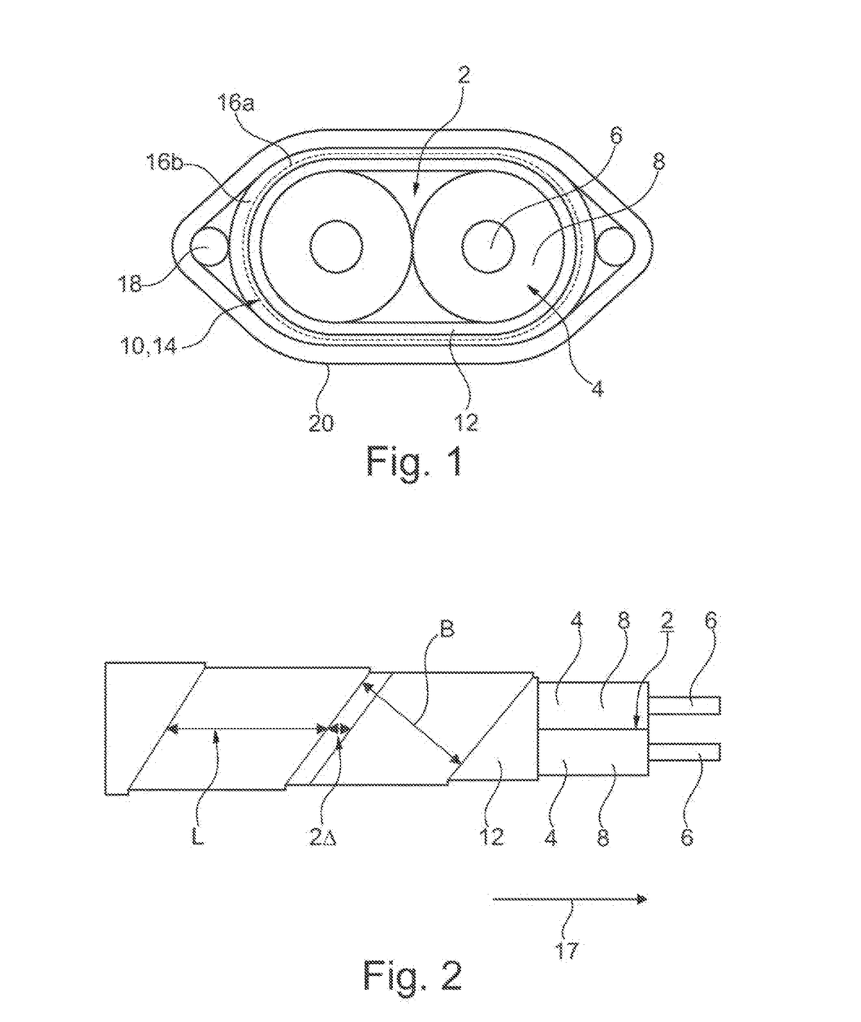 Data cable for high-speed data transmissions