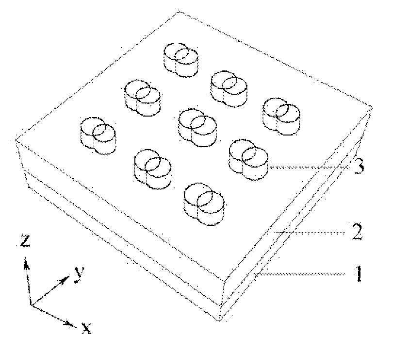 Structure of coupled local surface plasma and waveguide mode