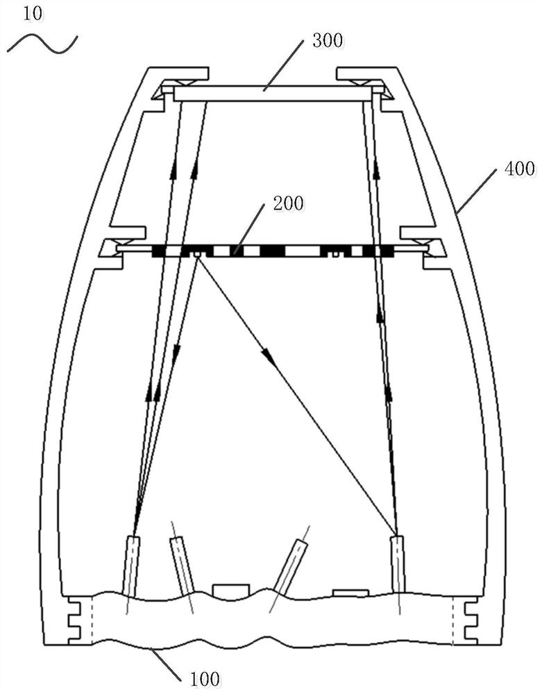 Tactile sensing device based on coding hole imaging technology