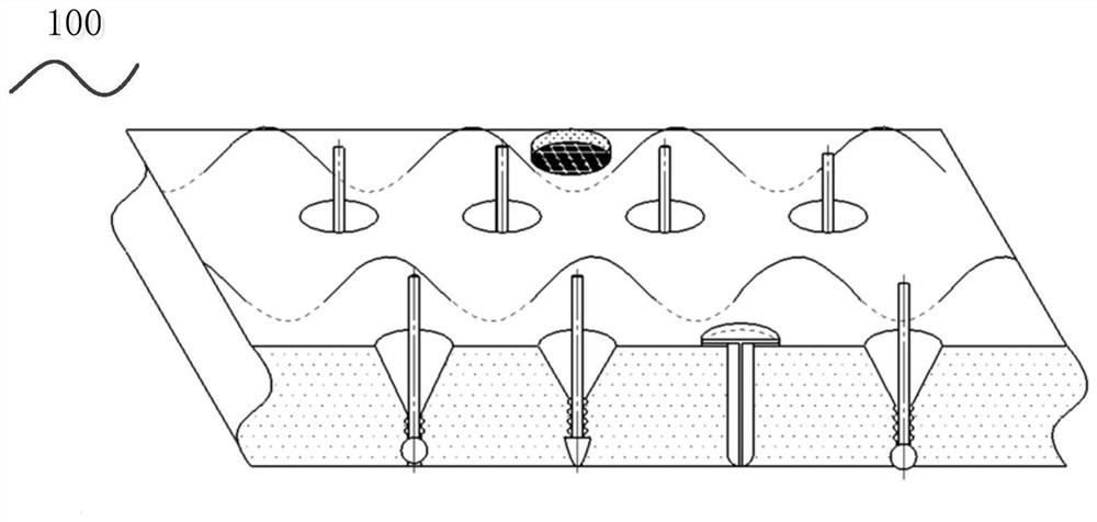 Tactile sensing device based on coding hole imaging technology