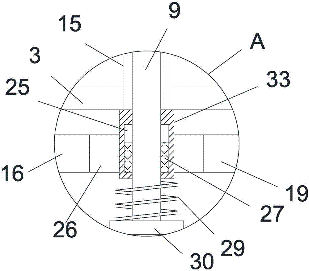 Soil loosening trolley used for garden planting