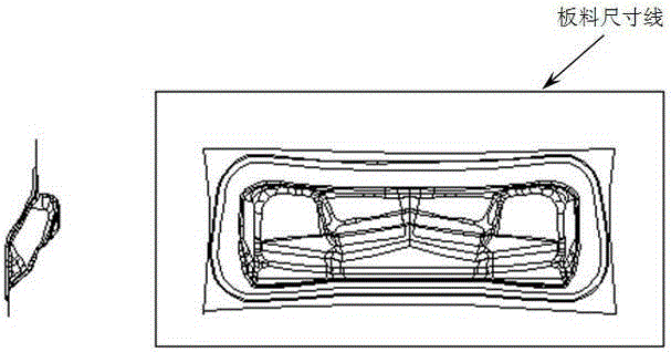 Stamping method for multi-station high-efficiency and high-precision automotive panels