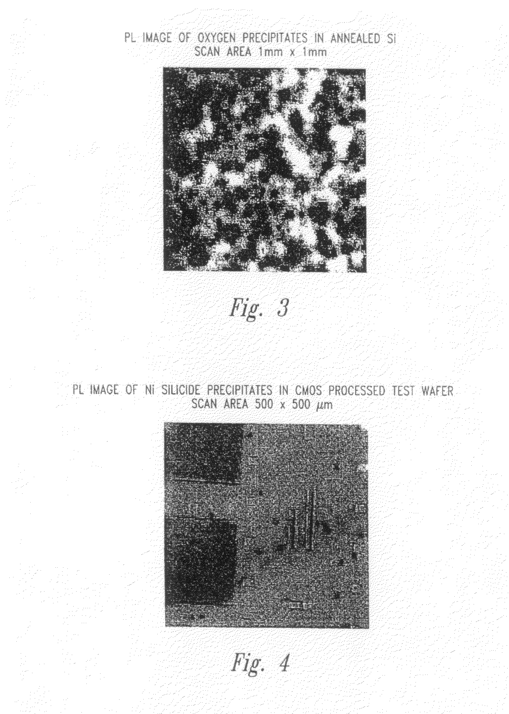 Micro defects in semi-conductors