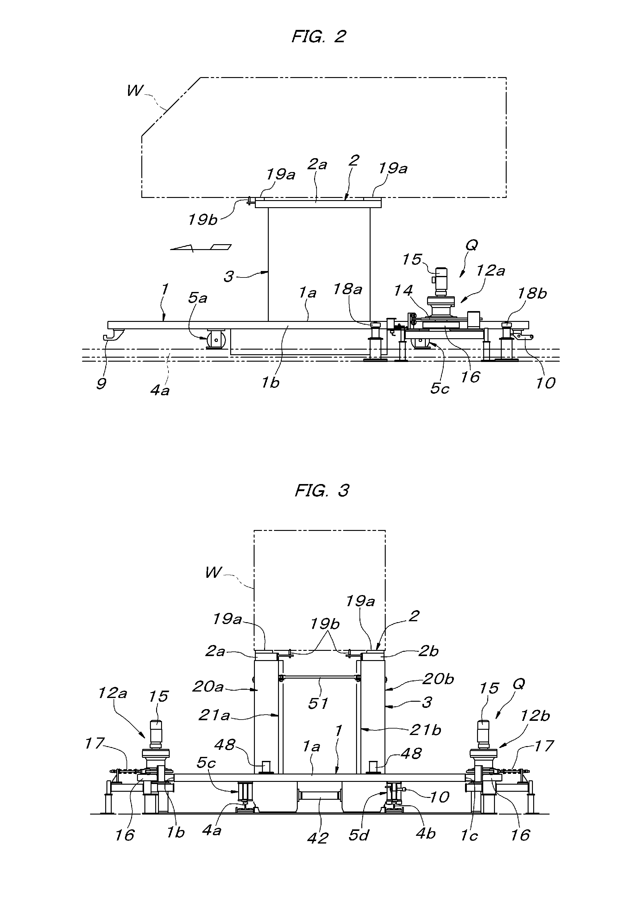 Trolley-type conveyance device