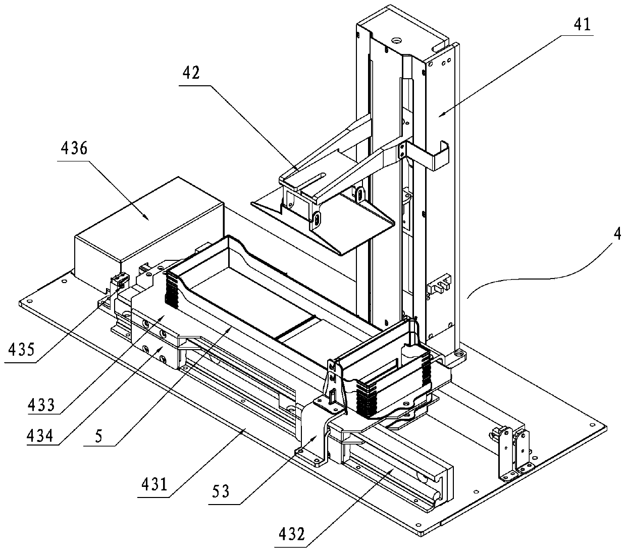 A sliding liquid holding mechanism for 3D printing device and its printing method