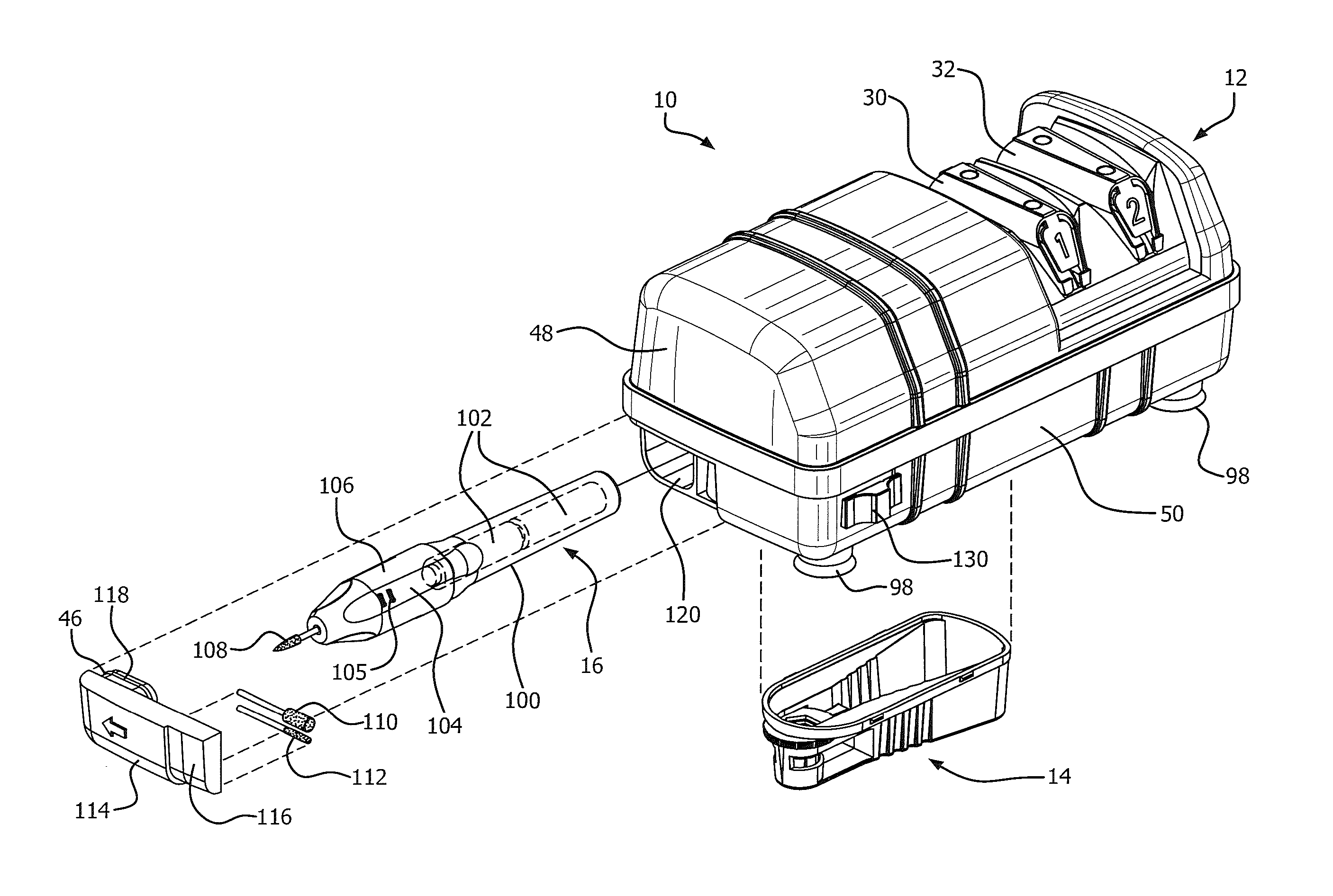 Combination sharpener assembly