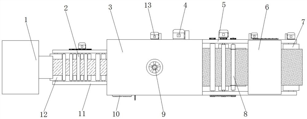 Preparation process of biaxially oriented polyethylene heat-sealing film and automatic assembly line