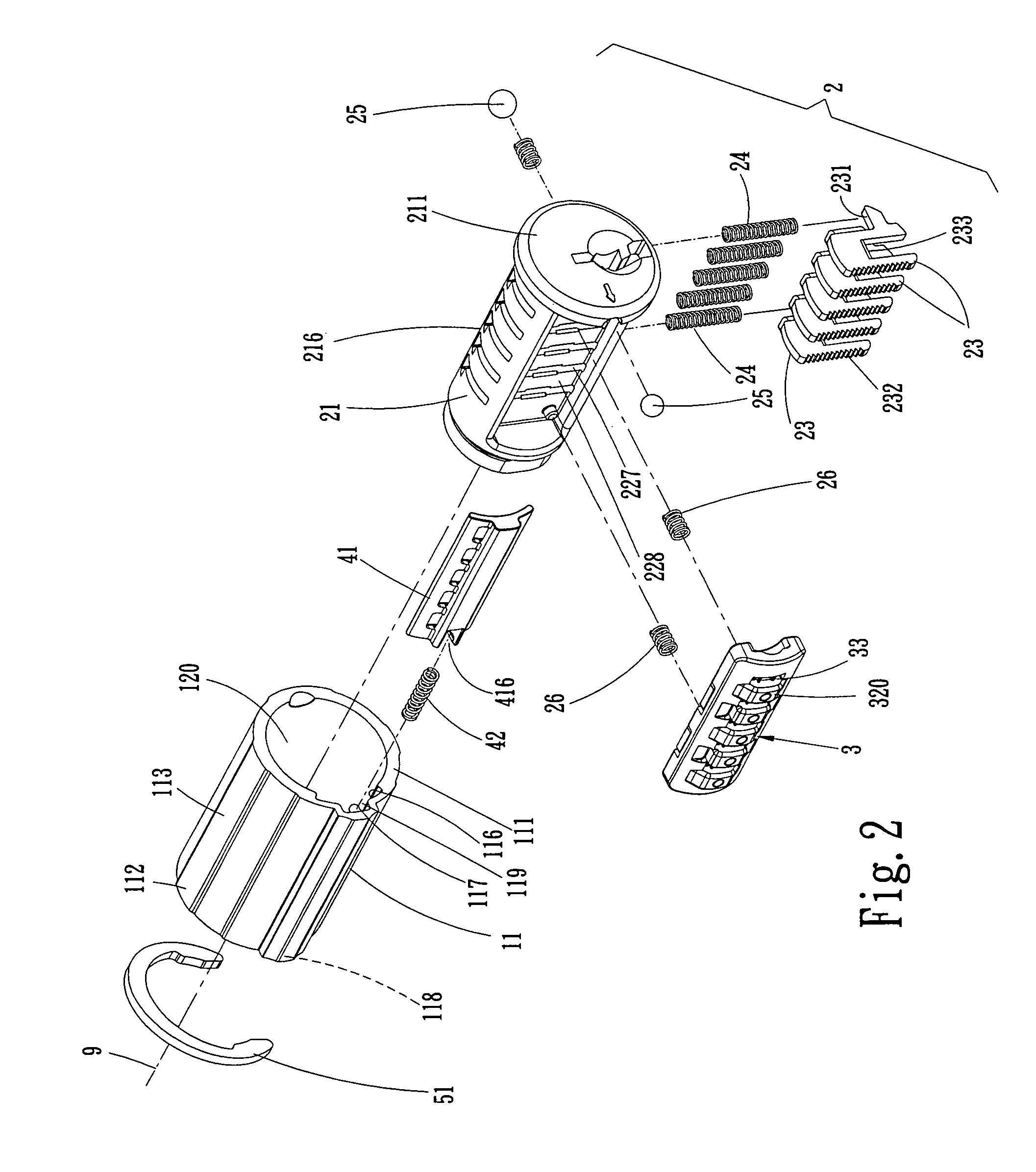 Cylinder lock