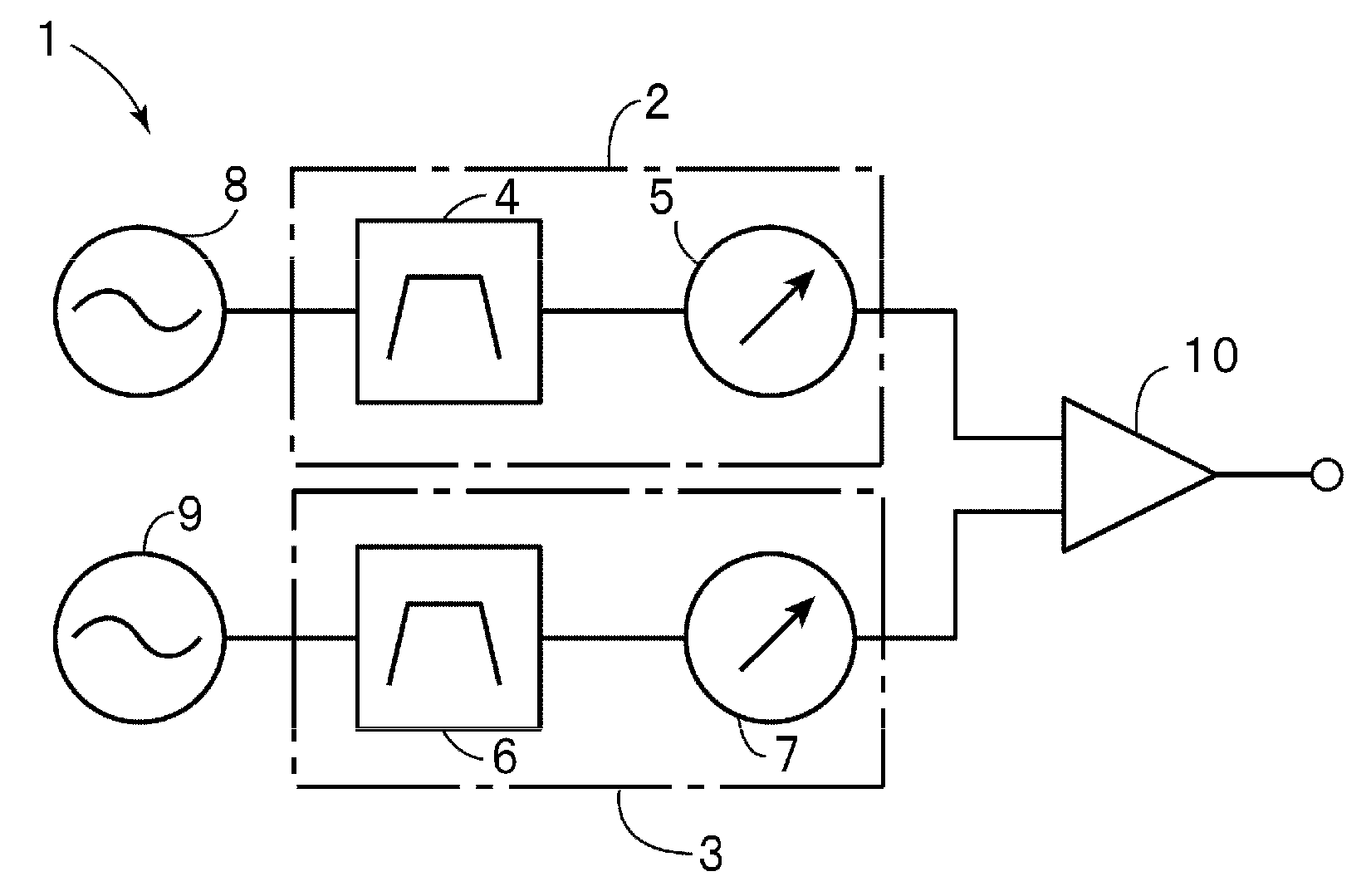 Sensor for detecting substance in liquid