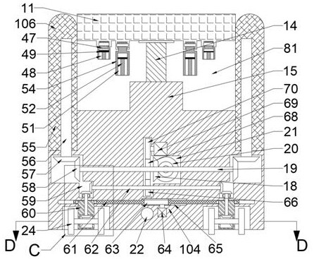 Visual intercom operation system and operation method based on smart furniture