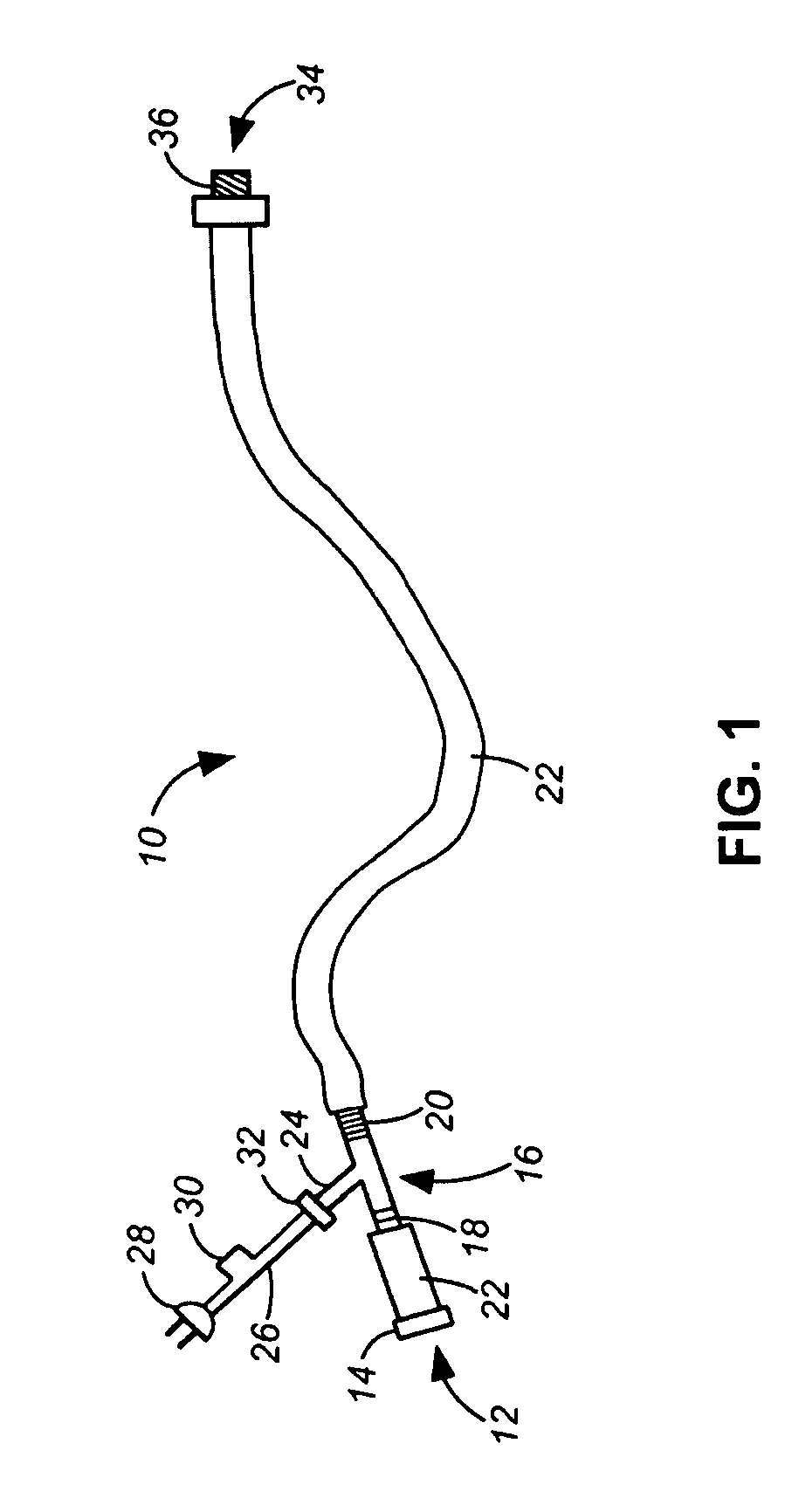 Heated garden hose for use cold weather